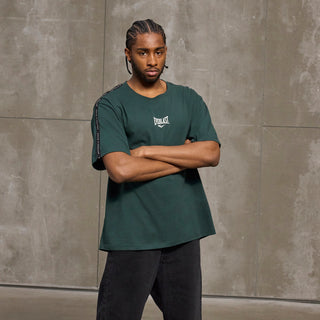 Everlast® EVERLAST Mens SS Oversized Heavyweight Greatness Is Within Tee T-shirt Green gables 19-4906