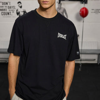 Everlast® EVERLAST Mens SS Oversized Iconic Logo Tee T-shirt Black