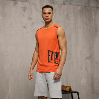 Everlast® EVERLAST Mens The Greatest Mesh Tank Top T-shirt Orange