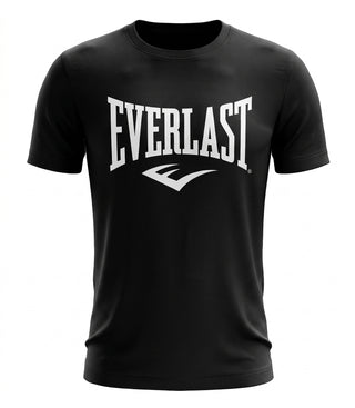 Everlast® Sport EVERLAST Unisex Iconic Maximized Logo Tee T-shirt Black