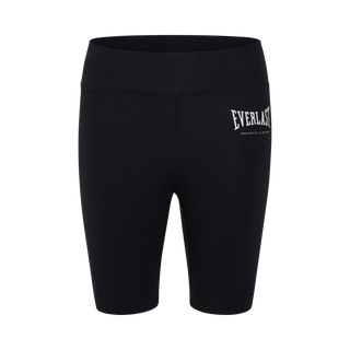 Everlast® EVERLAST Womens The Greastest Cotton Stretch Tights Short Shorts Black