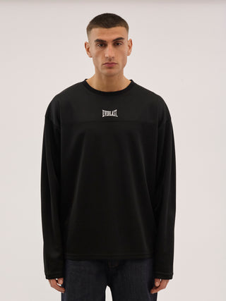 Everlast® Court Mesh Jersey T-shirt Black