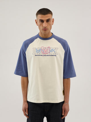 Everlast® Bronx Raglan Tee T-shirt White/Blue