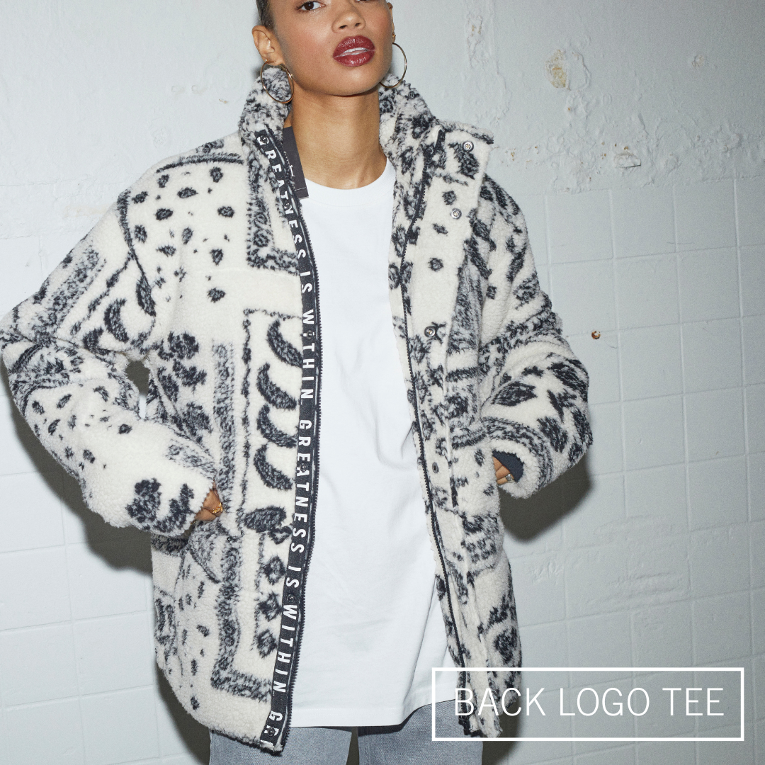 Everlast Oversized Pile Jacket – Mix (Female)