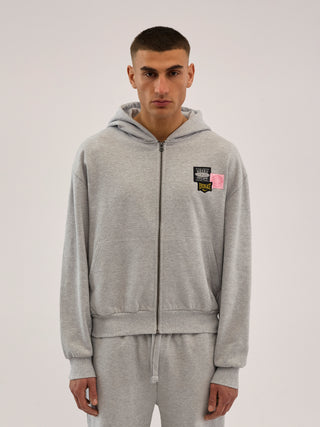 Everlast® Bronx original Hoodie Cardigan Grey