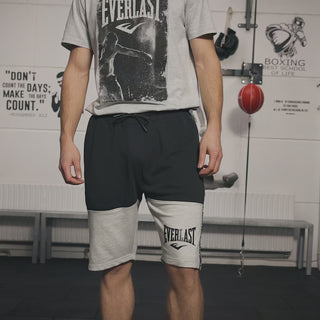 Everlast® Sport EVERLAST Mens Contrast Final Cut Sweat Shorts Shorts Black